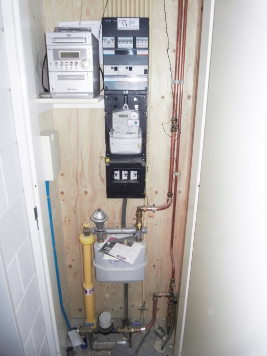 Bedrading huis kleuren